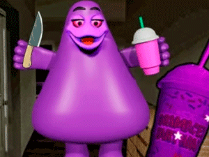 Grimace Birthday Escape