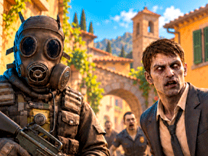 Shooter: Soldiers vs Zombies